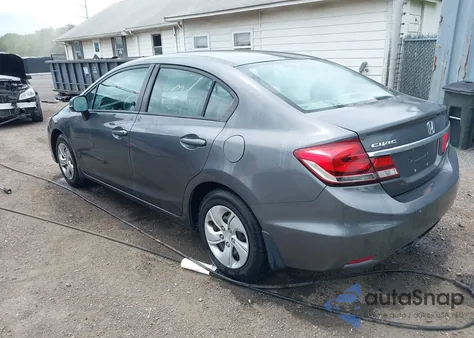 2013 Honda Civic Lx z USA, uszkodzony, nr VIN 2HGFB2F59DH556121